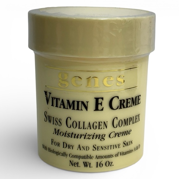 Genes Other - Genes Vitamin E Creme Swiss Collagen Complex
Moisturizing Sensitive Skin 16 oz